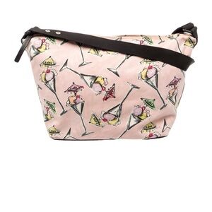 CHANEL Pink Ice Cream Print Hobo Bag